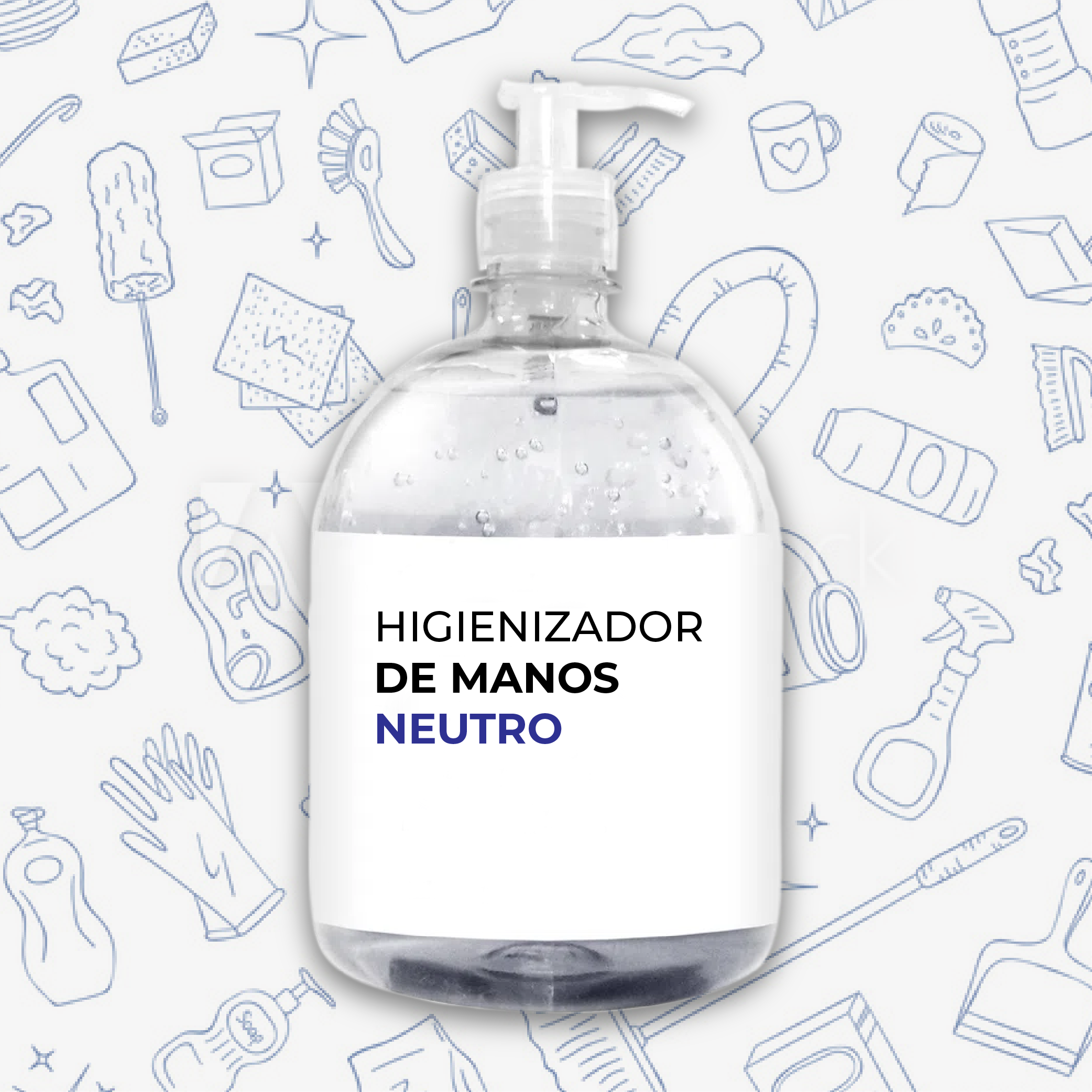 Higienizador de Manos Neutro